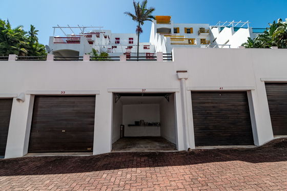 Your parking spot close to the apartment.