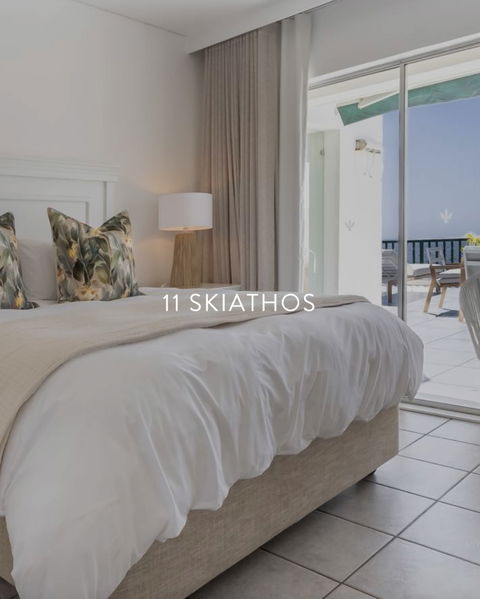 Skiathos main bedroom sea views