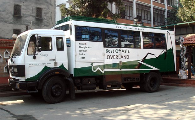 Best of Asia Overland purposely built Mercedes Benz vehicle