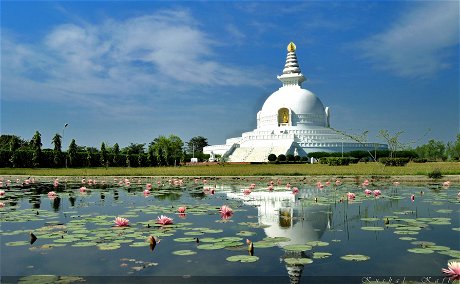 World Peace Pagoda, Lumbini, Nepal