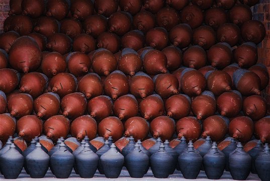 Terracotta pots, Nepal