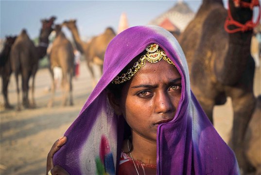 Young woman, Rajasthan, India