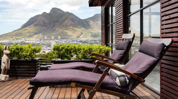 View  from  upper deck- Forest Luxury  Villa