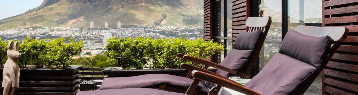 View  from  upper deck- Forest Luxury  Villa