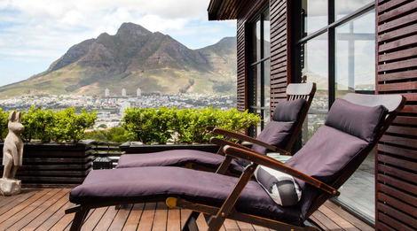 View  from  upper deck- Forest Luxury  Villa