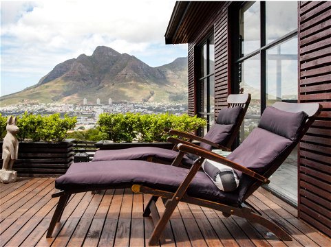 View  from  upper deck- Forest Luxury  Villa