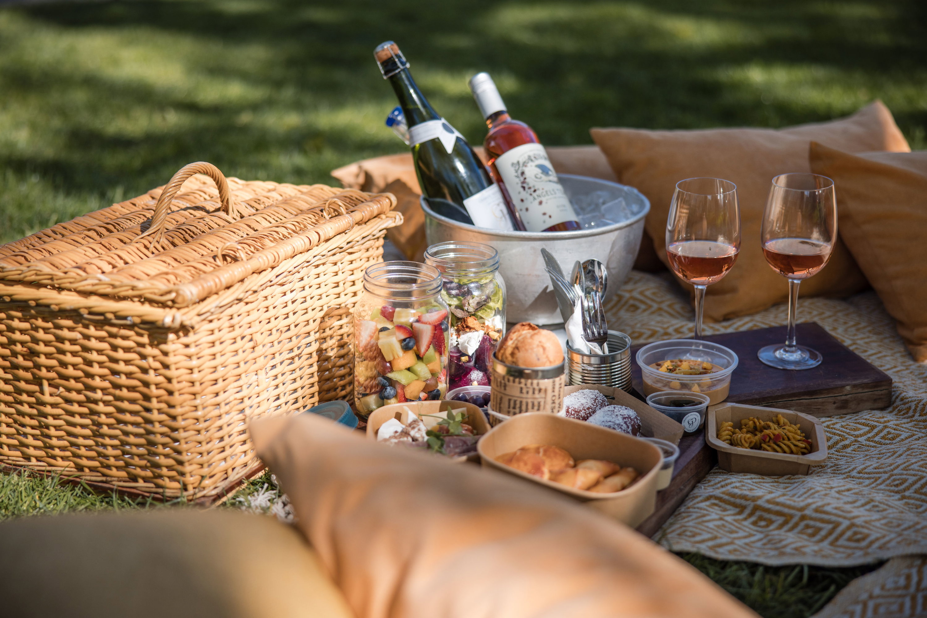 grande provence heritage wine estate picnic