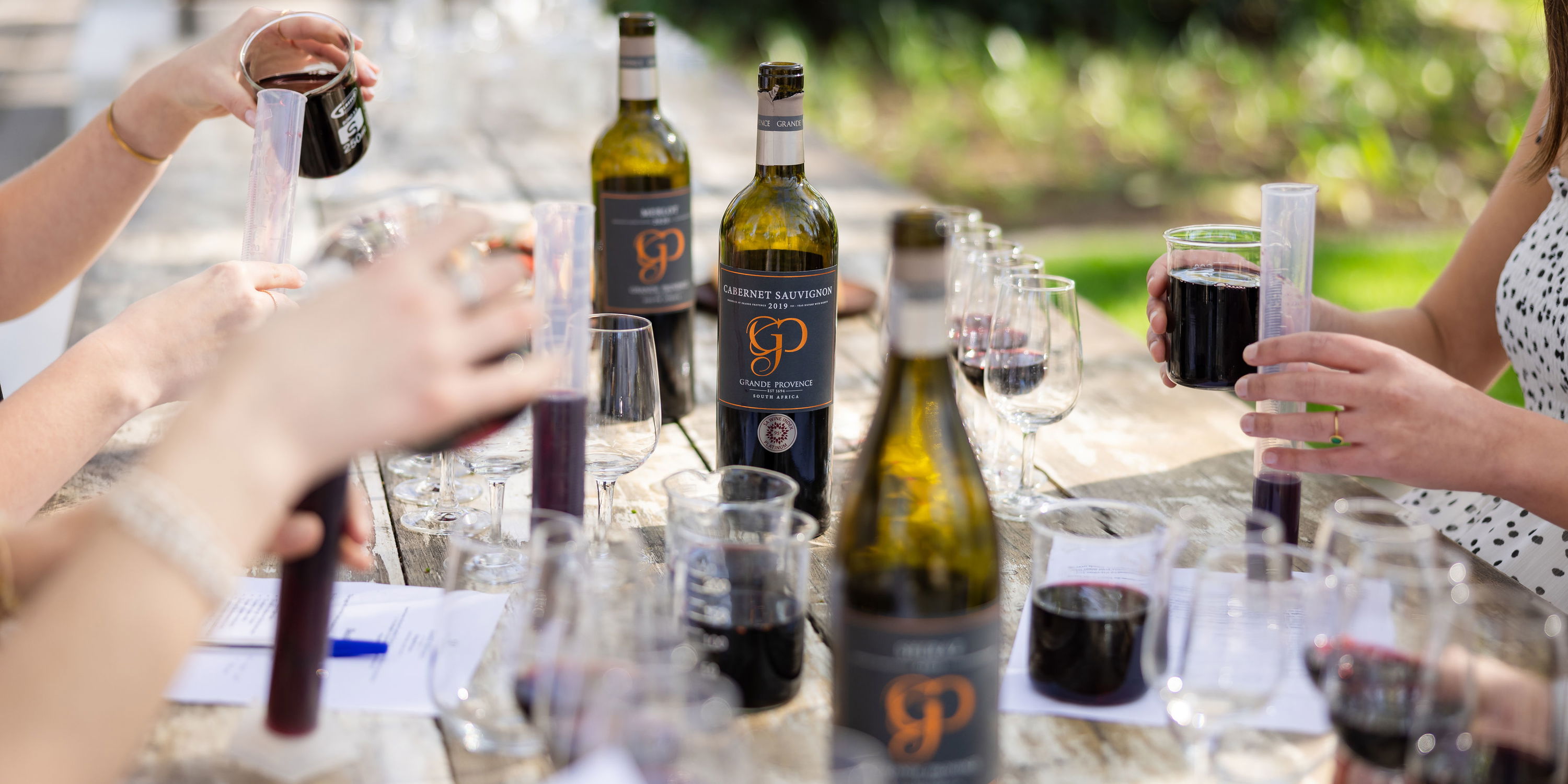 wine blending grande provence group experience franschhoek