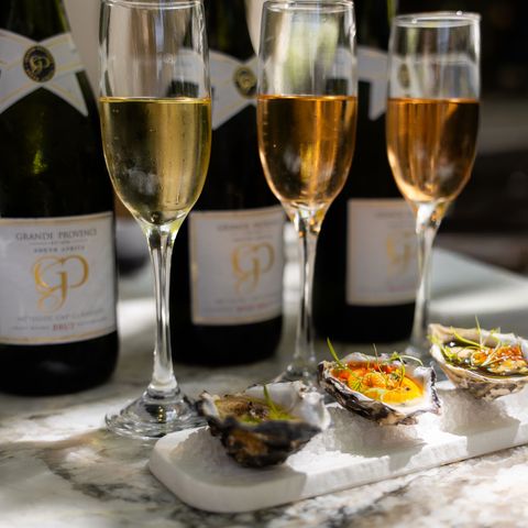 Gourmet oyster pairing grande provence estate