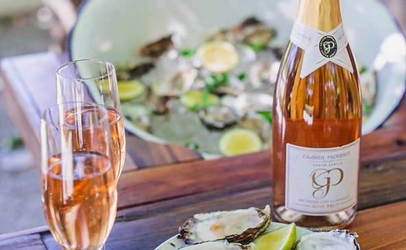 Oyster & Bubbly Happy Hour all summer at Grande Provence 