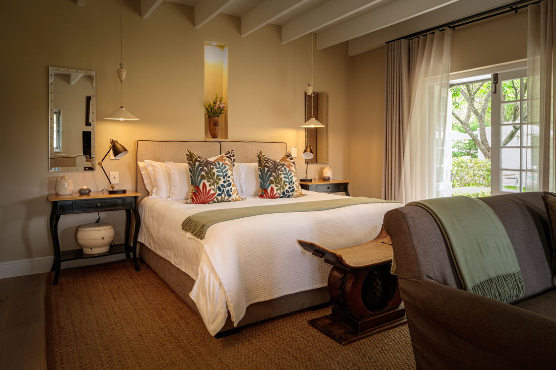 Owners Cottage at Grande Provence luxury accommodation cape winelands 