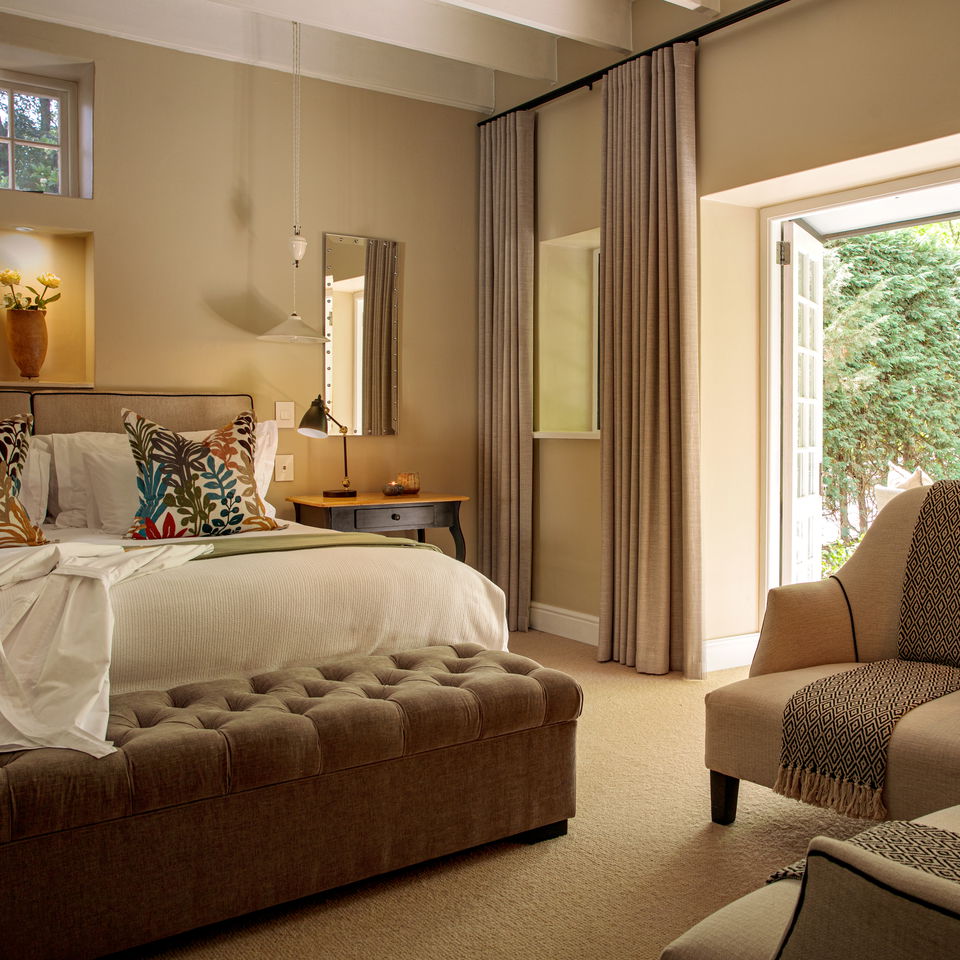 Owners Cottage at Grande Provence luxury accommodation cape winelands 