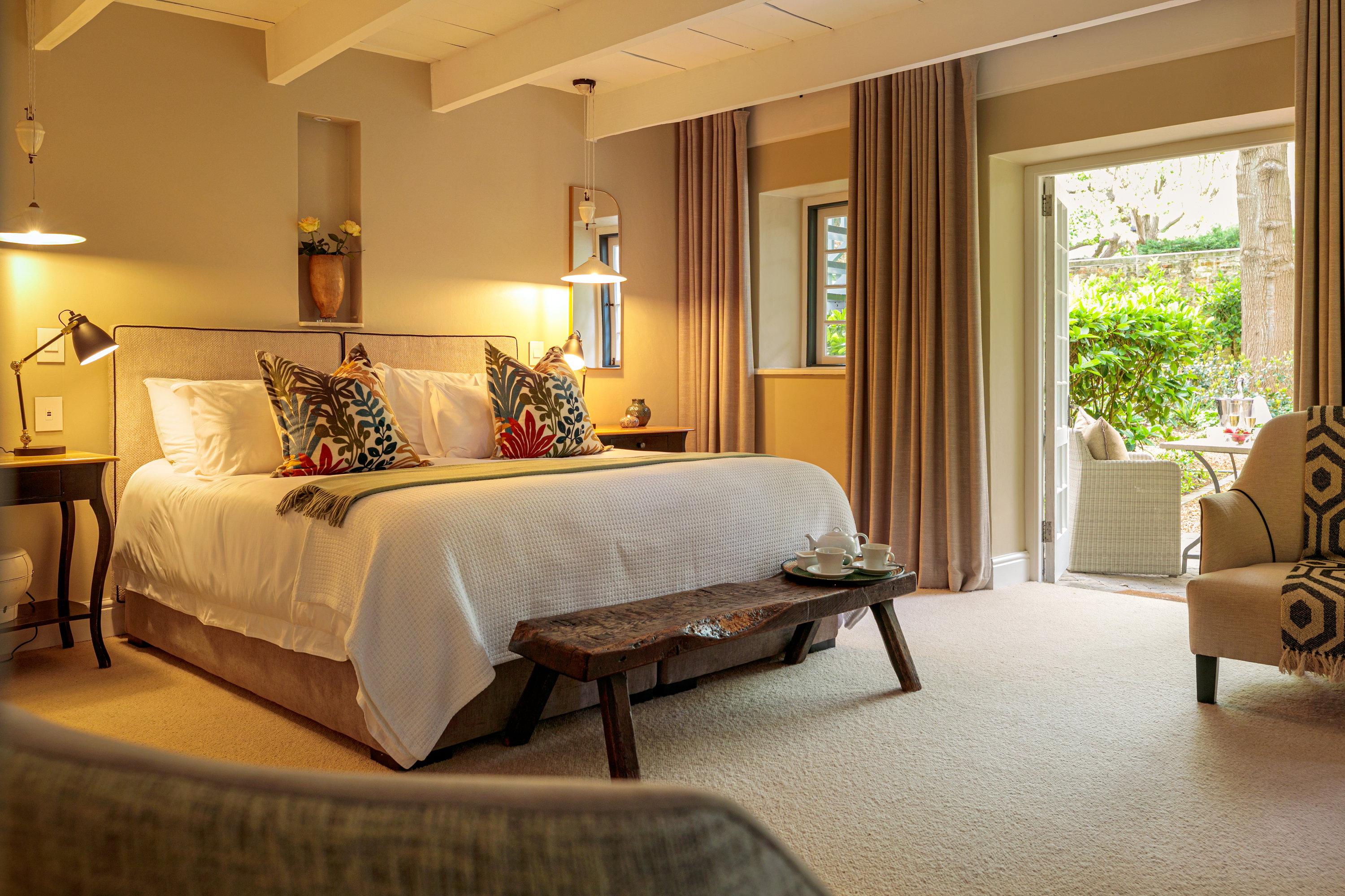 Owners Cottage at Grande Provence luxury accommodation cape winelands 