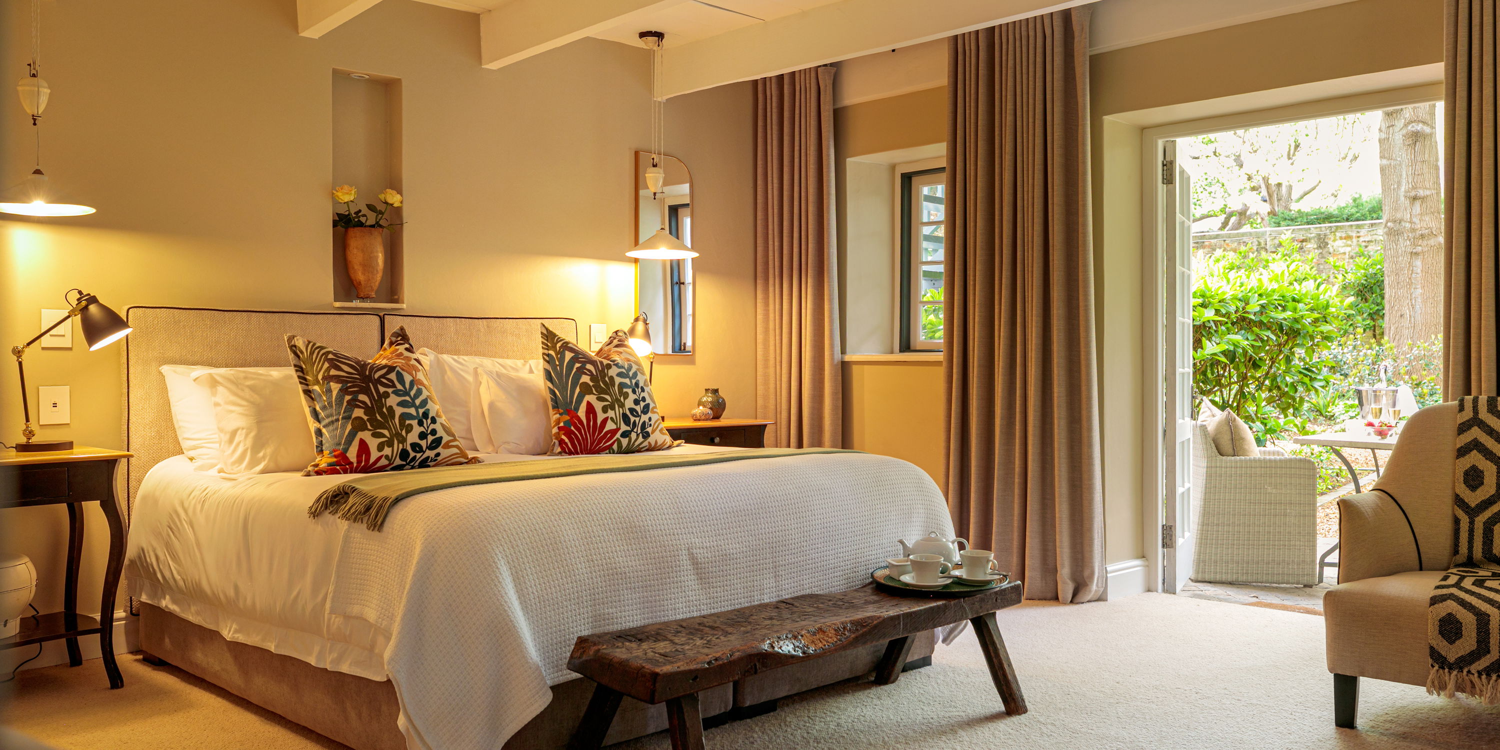 Owners Cottage at Grande Provence luxury accommodation cape winelands 