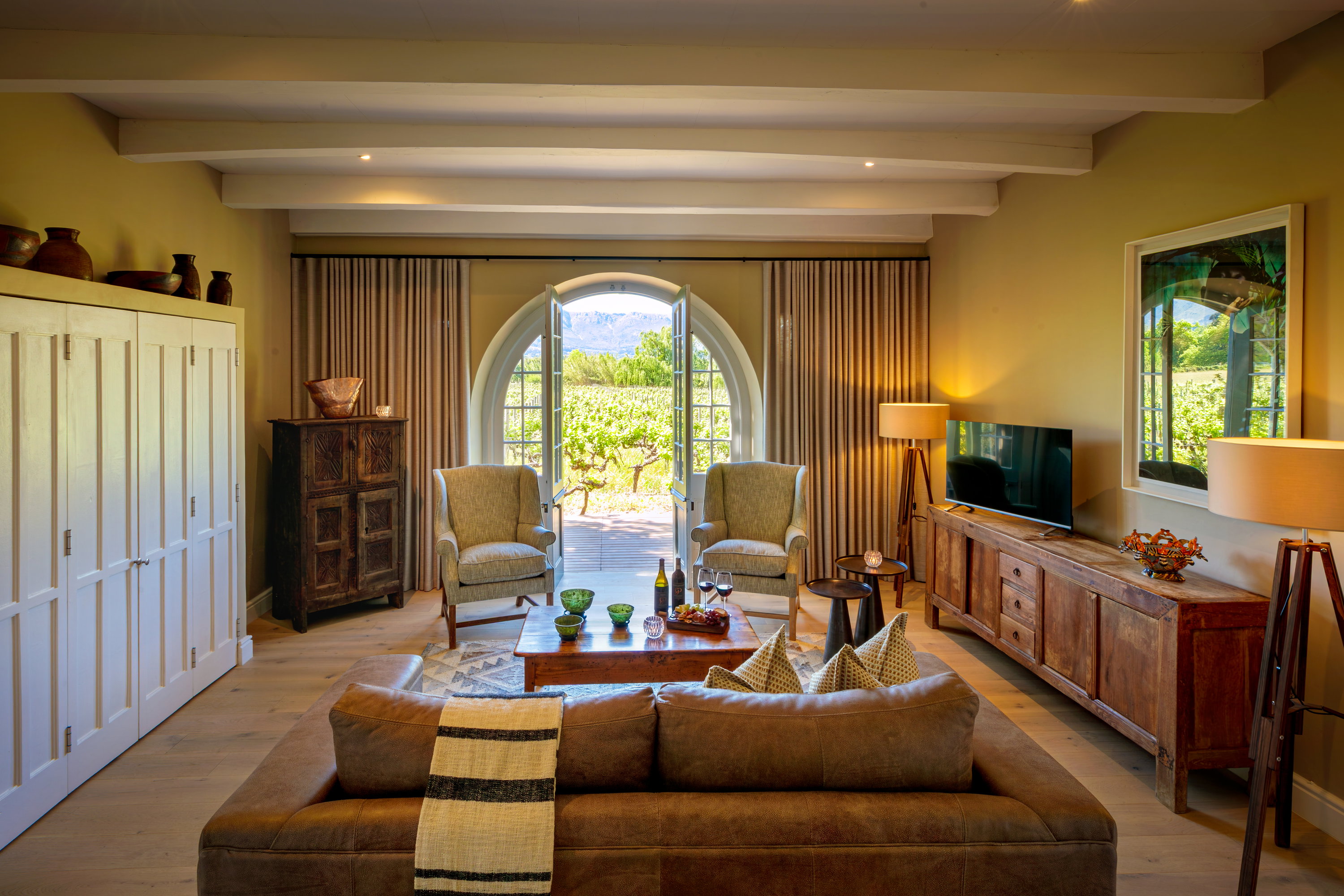 Owners Cottage at Grande Provence luxury accommodation cape winelands 
