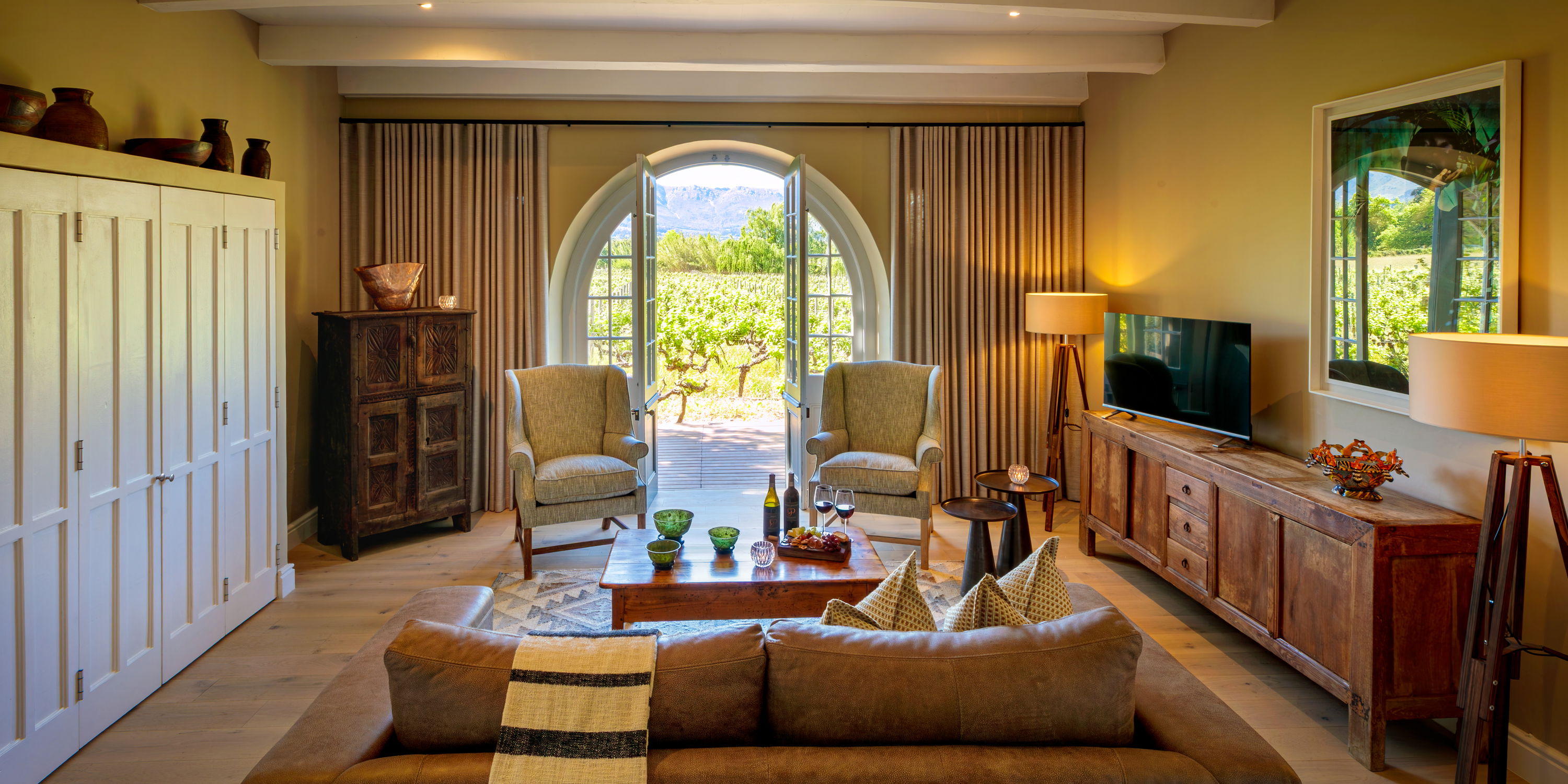 Owners Cottage at Grande Provence luxury accommodation cape winelands 