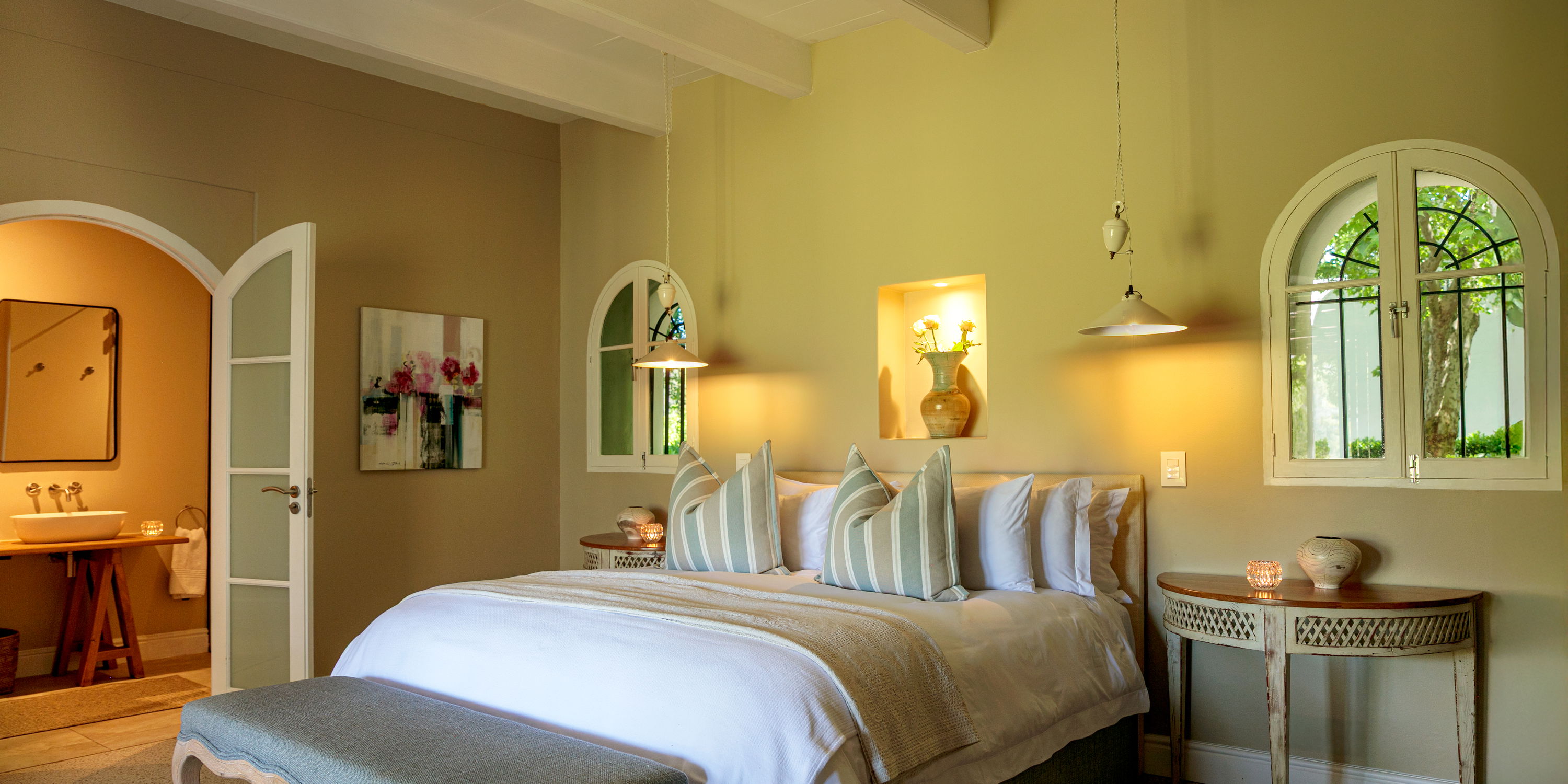 Owners Cottage at Grande Provence luxury accommodation cape winelands 