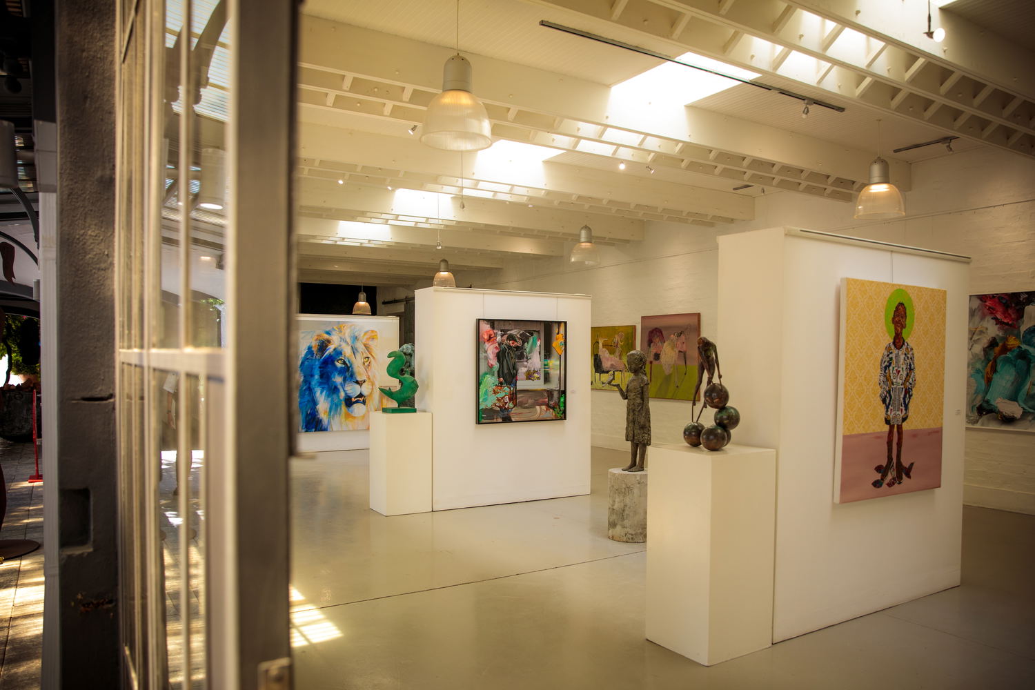 GALLERY AT GRANDE PROVENCE ESTATE ARTWORK SCULPTURES