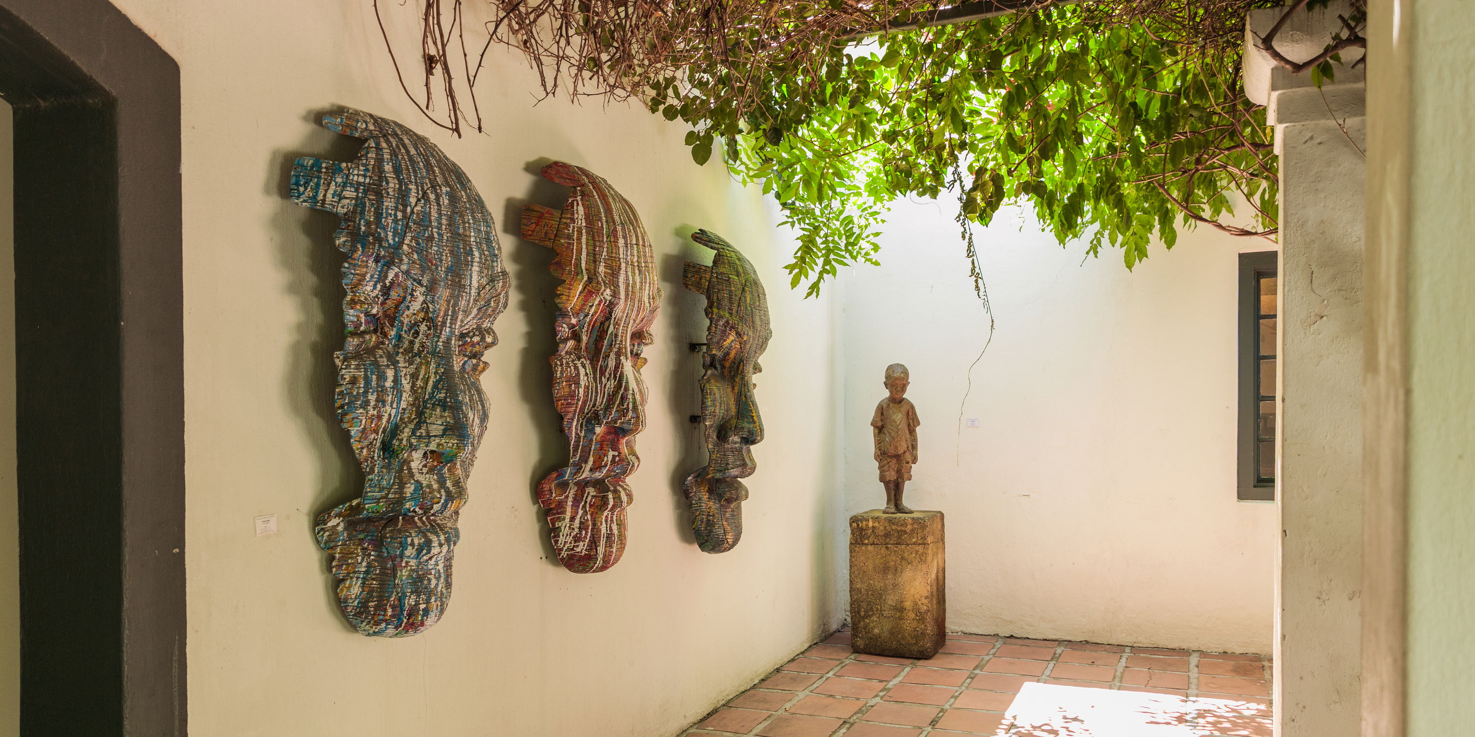 GALLERY AT GRANDE PROVENCE ESTATE ARTWORK SCULPTURES