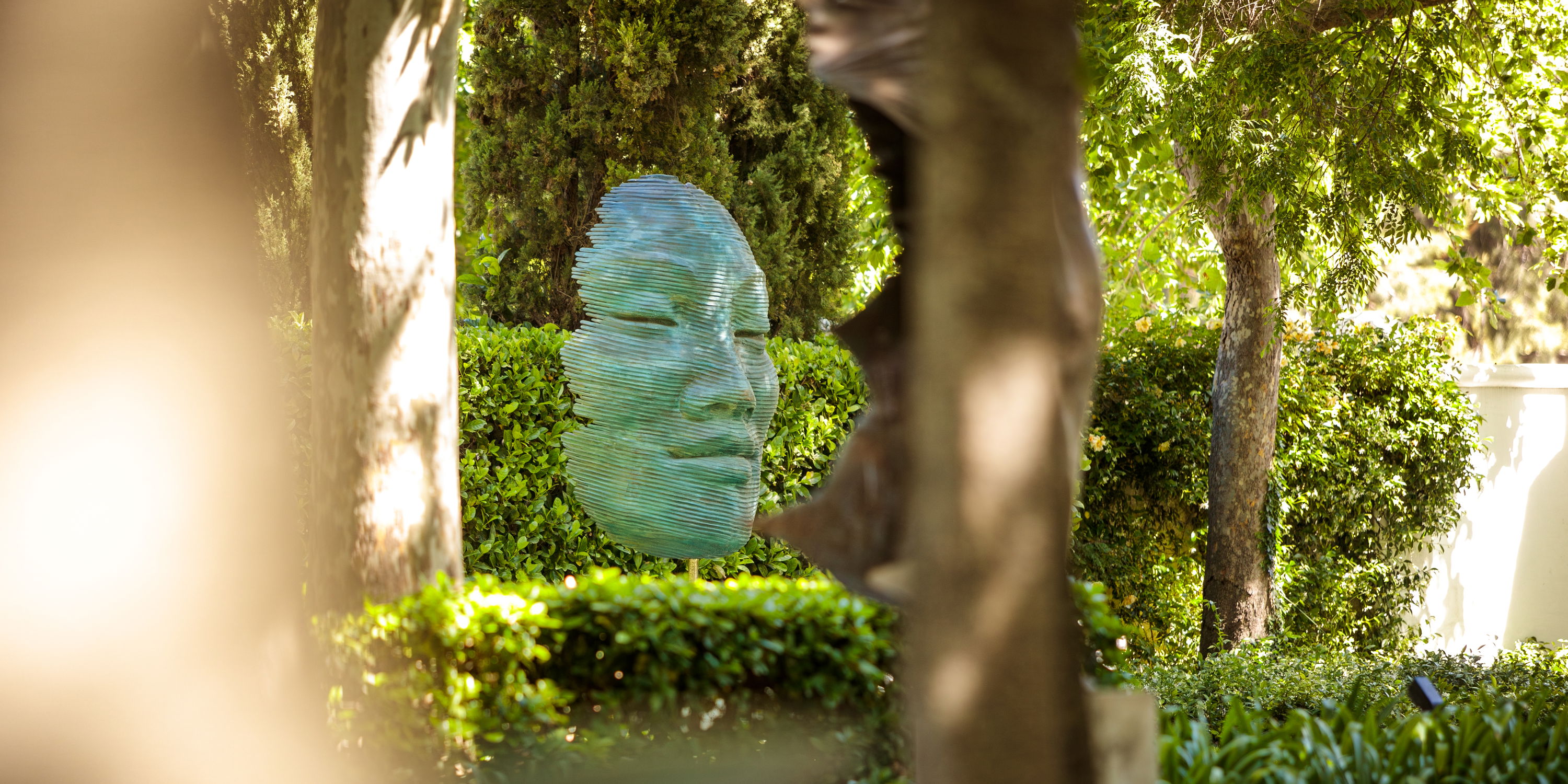 GALLERY AT GRANDE PROVENCE ESTATE ARTWORK SCULPTURES