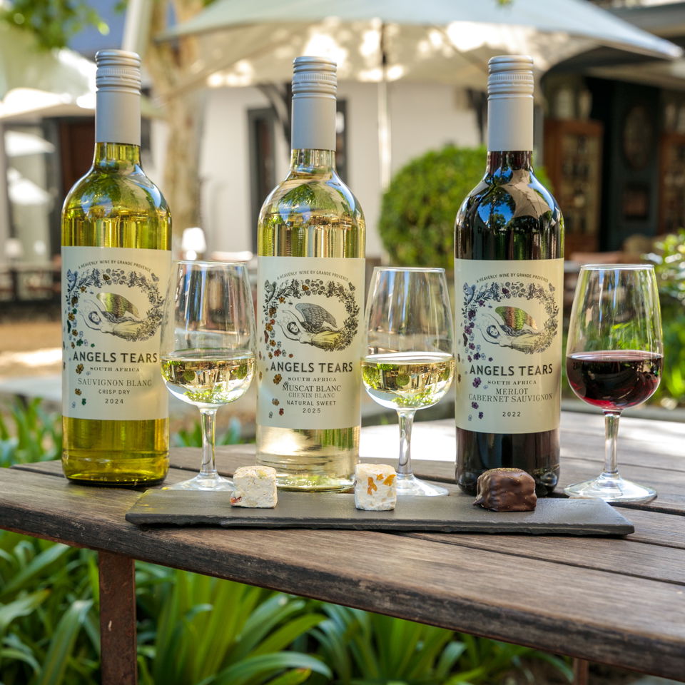 angels tears and nougat pairing at grande provence