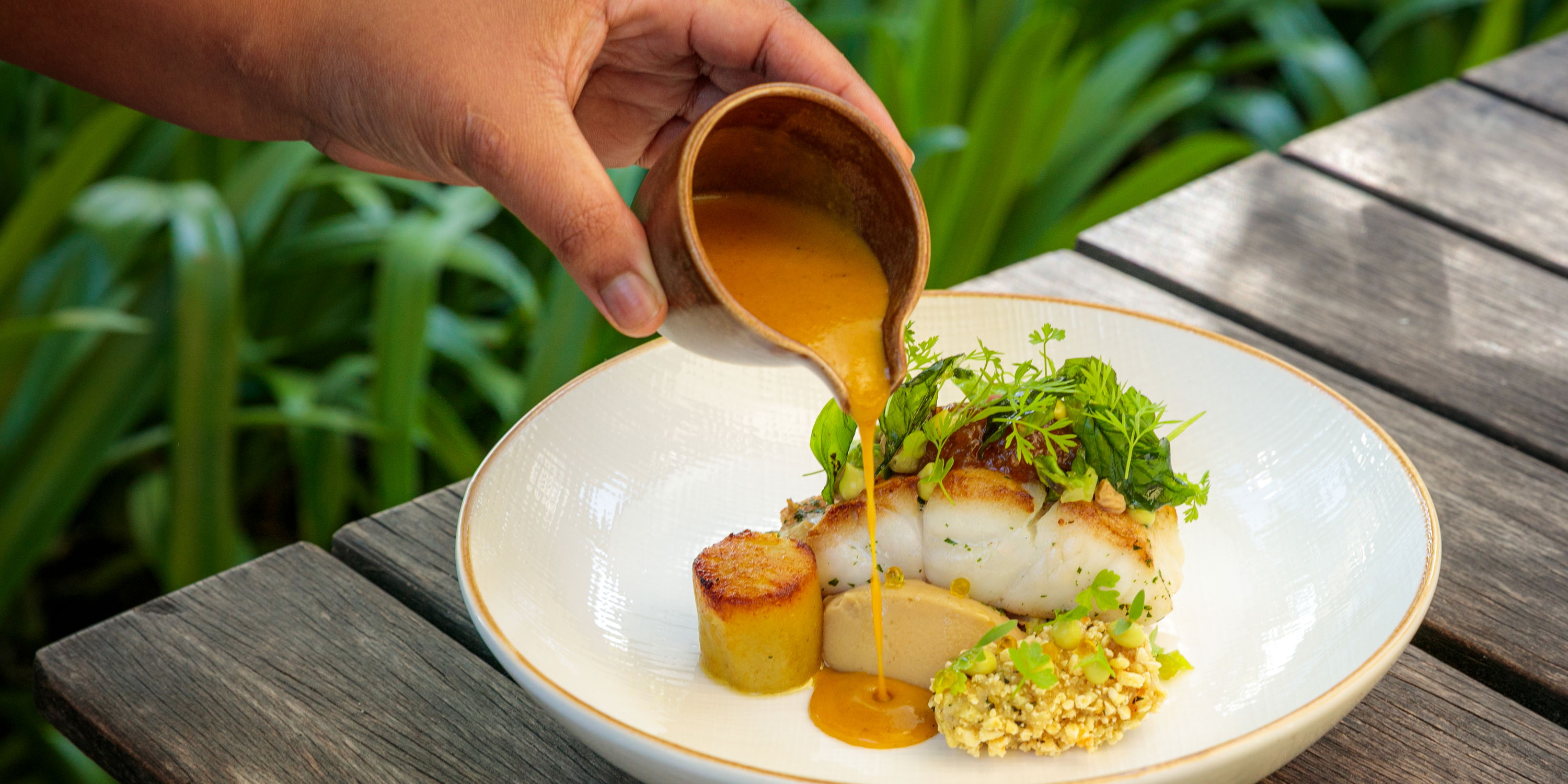 The Oak fine dining restaurant Grande provence estate