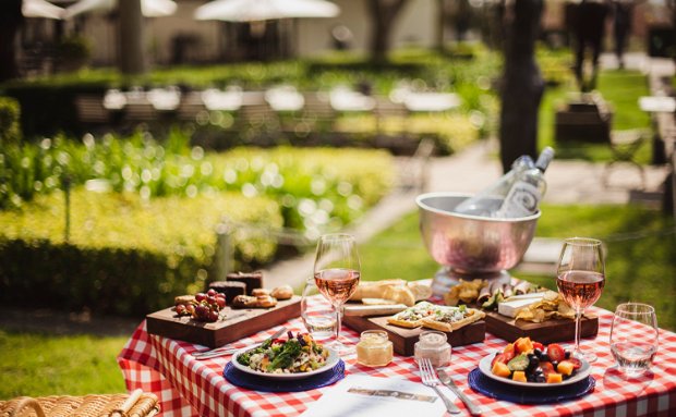 restaurant grande provence franschhoek picnic mother's day