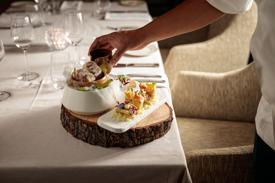 The Oak fine dining restaurant Grande provence estate