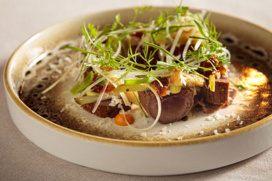 The Oak fine dining restaurant Grande provence estate The Oak fine dining restaurant Grande provence estate