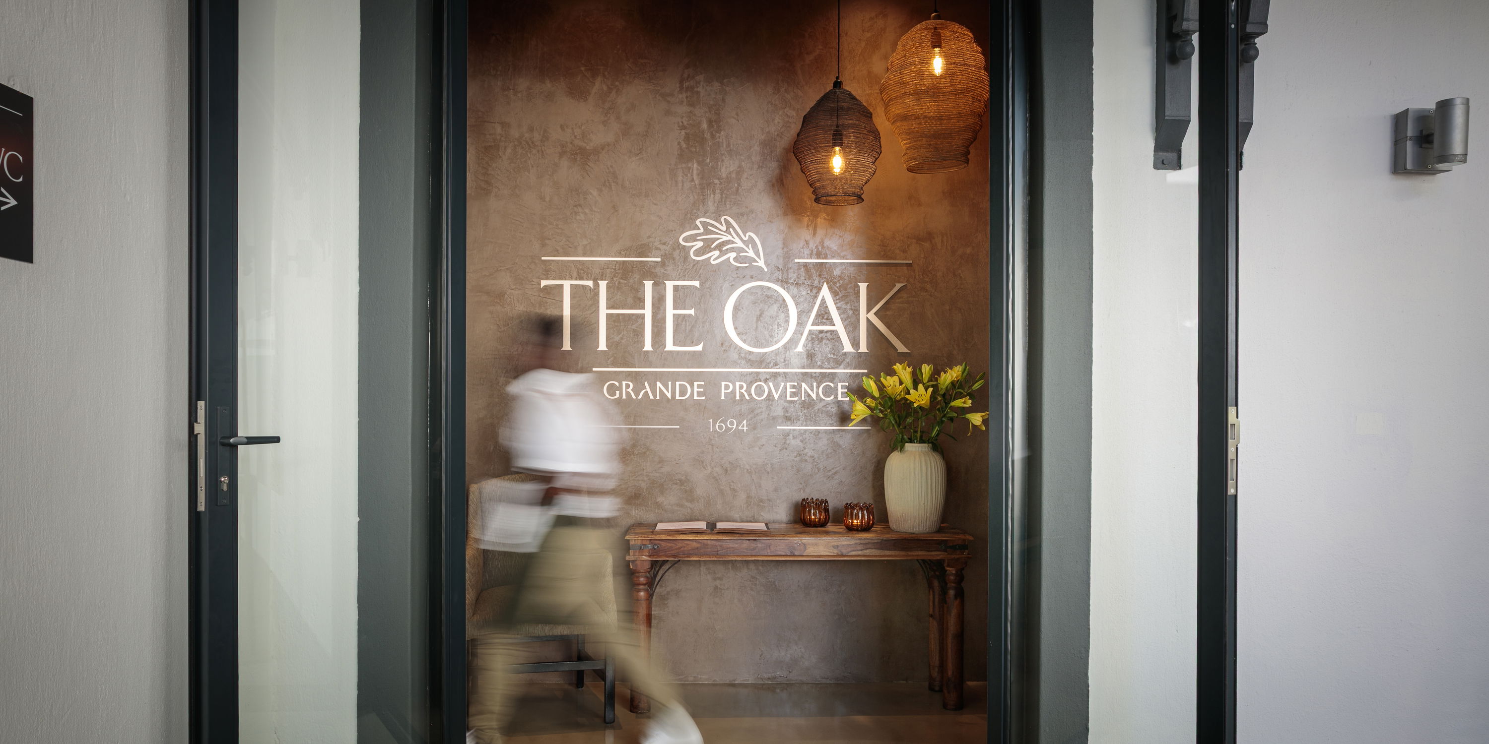 The Oak fine dining restaurant Grande provence estate