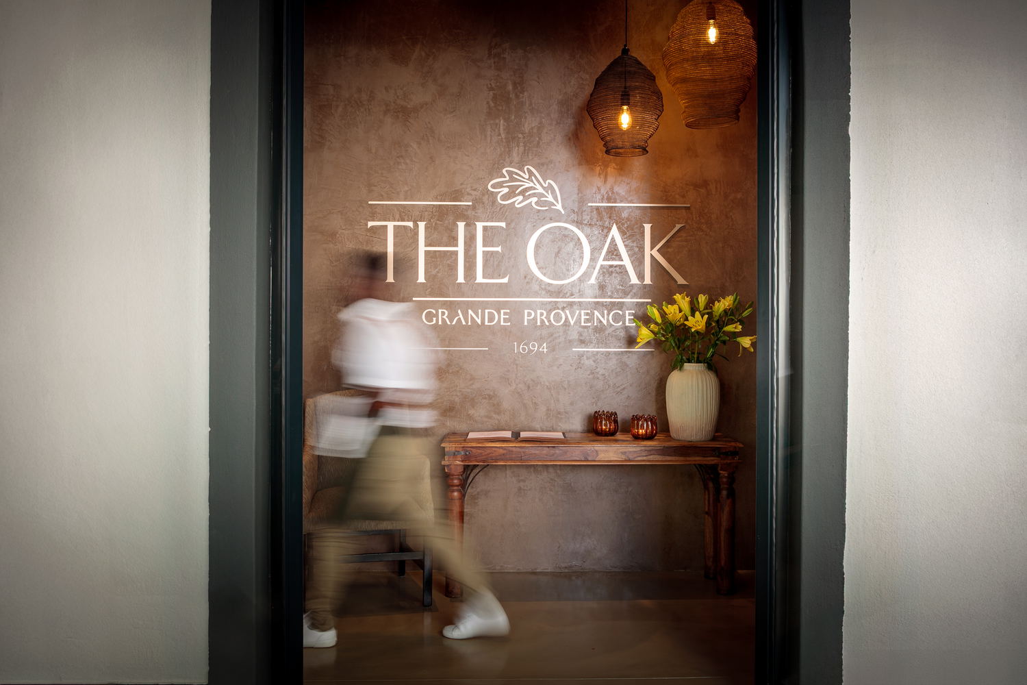 The Oak fine dining restaurant Grande provence estate