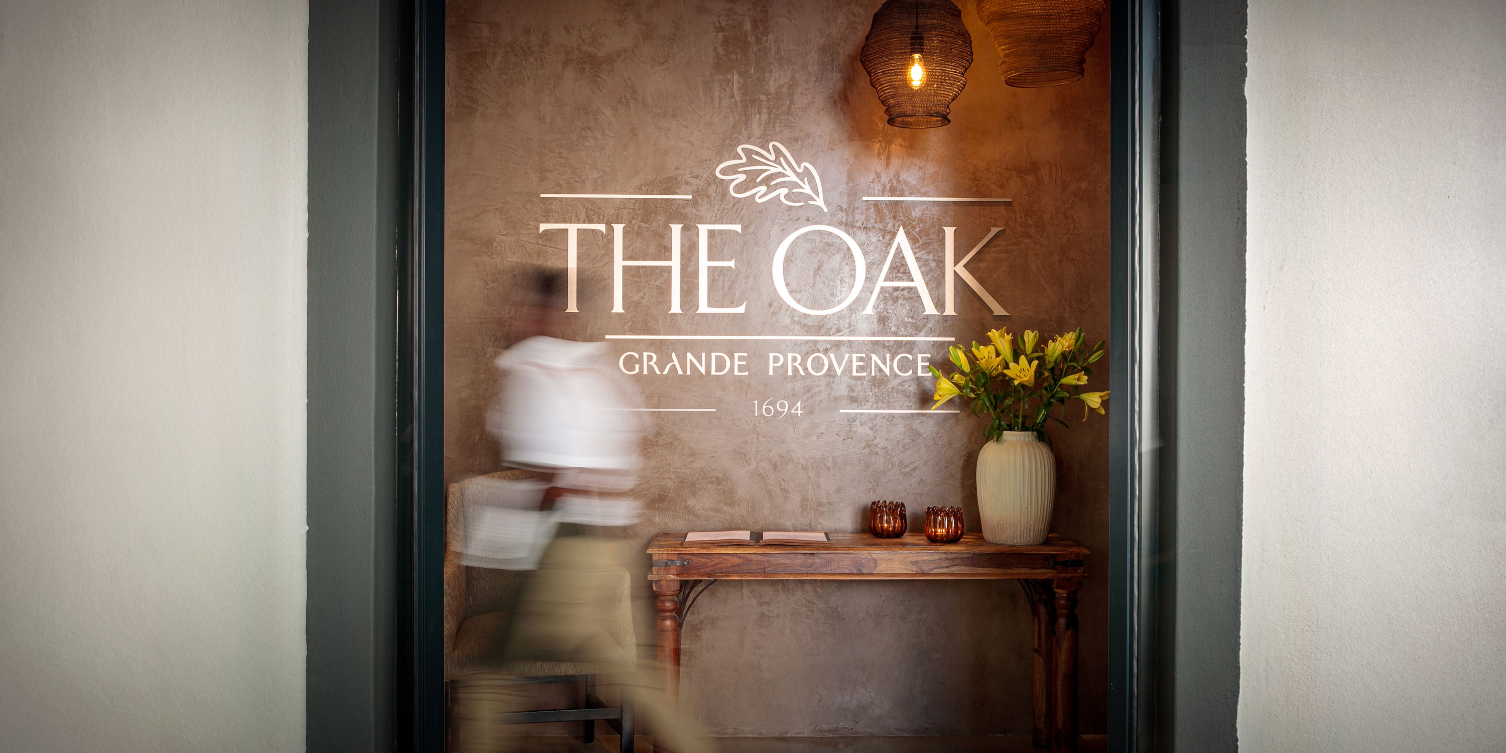 The Oak fine dining restaurant Grande provence estate