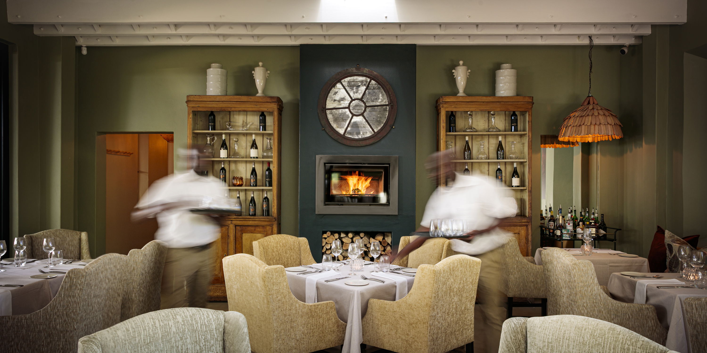 The Oak fine dining restaurant Grande provence estate