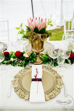 Windhoek Wedding Venue Protea Table Decor