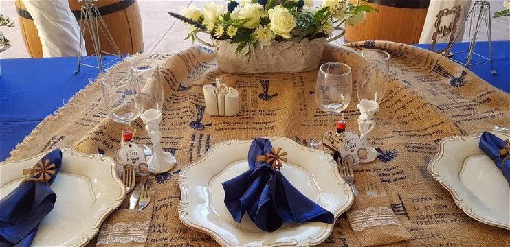 Windhoek Wedding Venue Reception Table Setting