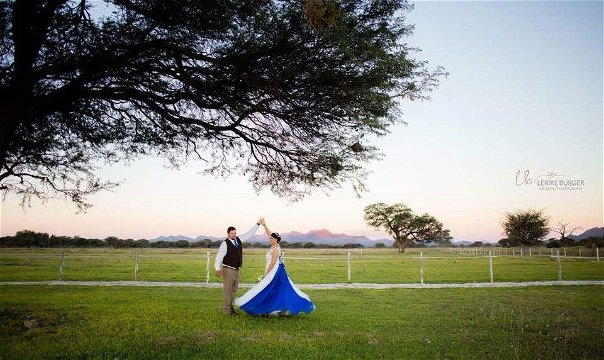 Windhoek Wedding Bride & Groom Dancing