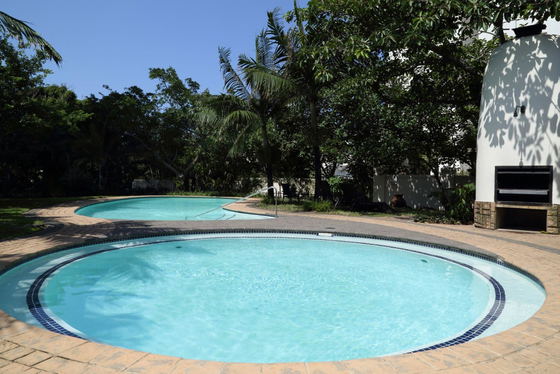 Communal pool and garden