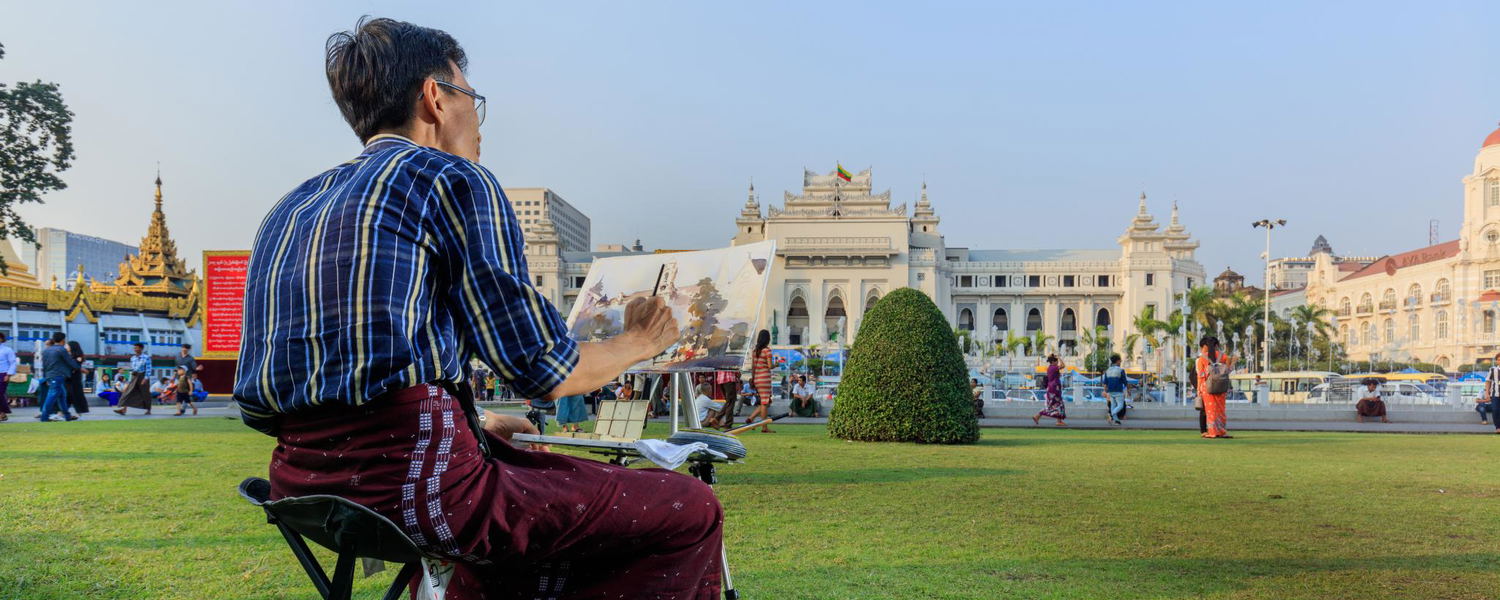 A Unique Way to Discover Art in Myanmar