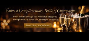 Complimentary Bottle of Champagne