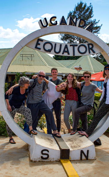 The equator crossings, Uganda