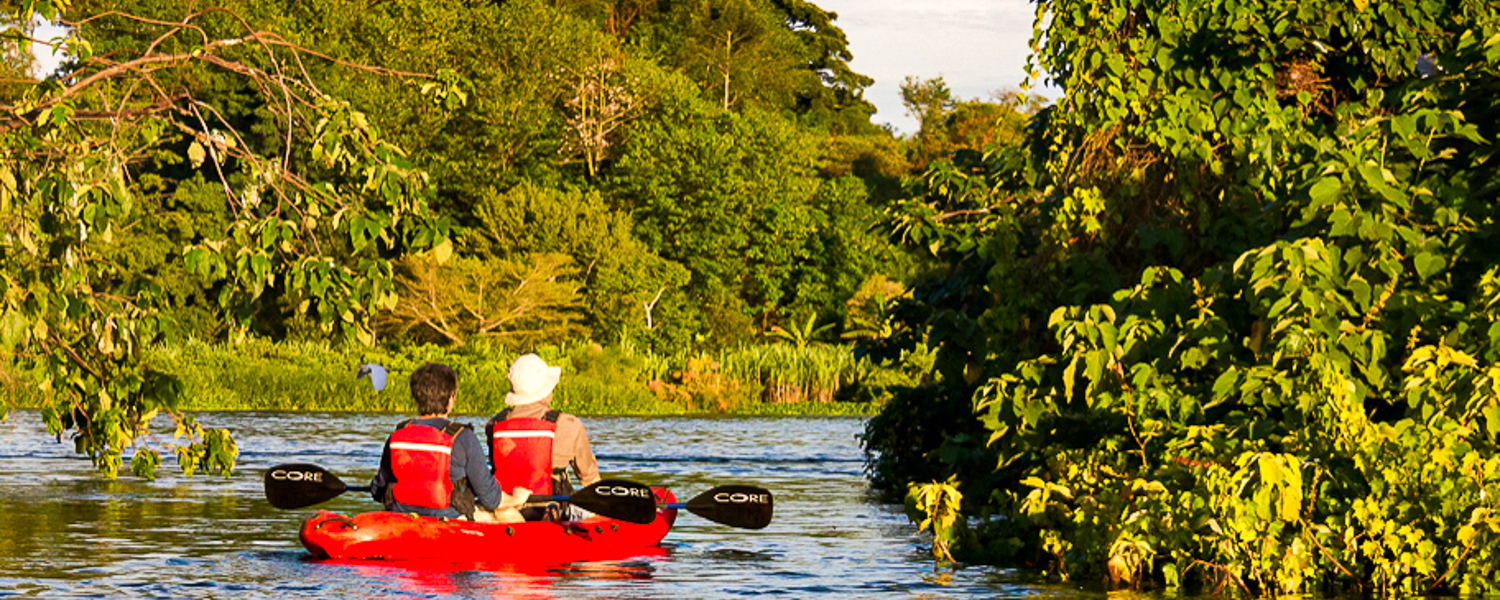 Kayaking to the source of the Nile in Jinja, Uganda
