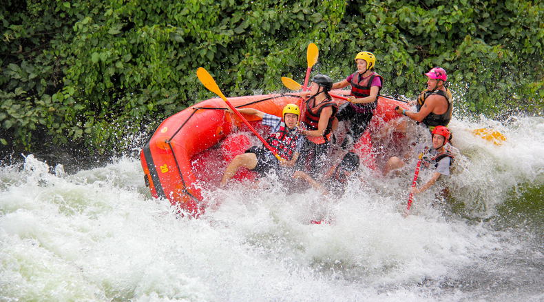 White Water Rafting on The Nile in Jinja, Uganda White Water Rafting on The Nile in Jinja, Uganda