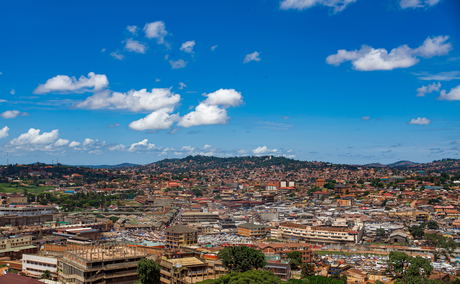 View of Kampala from Uganda National Mosque View of Kampala from Uganda National Mosque