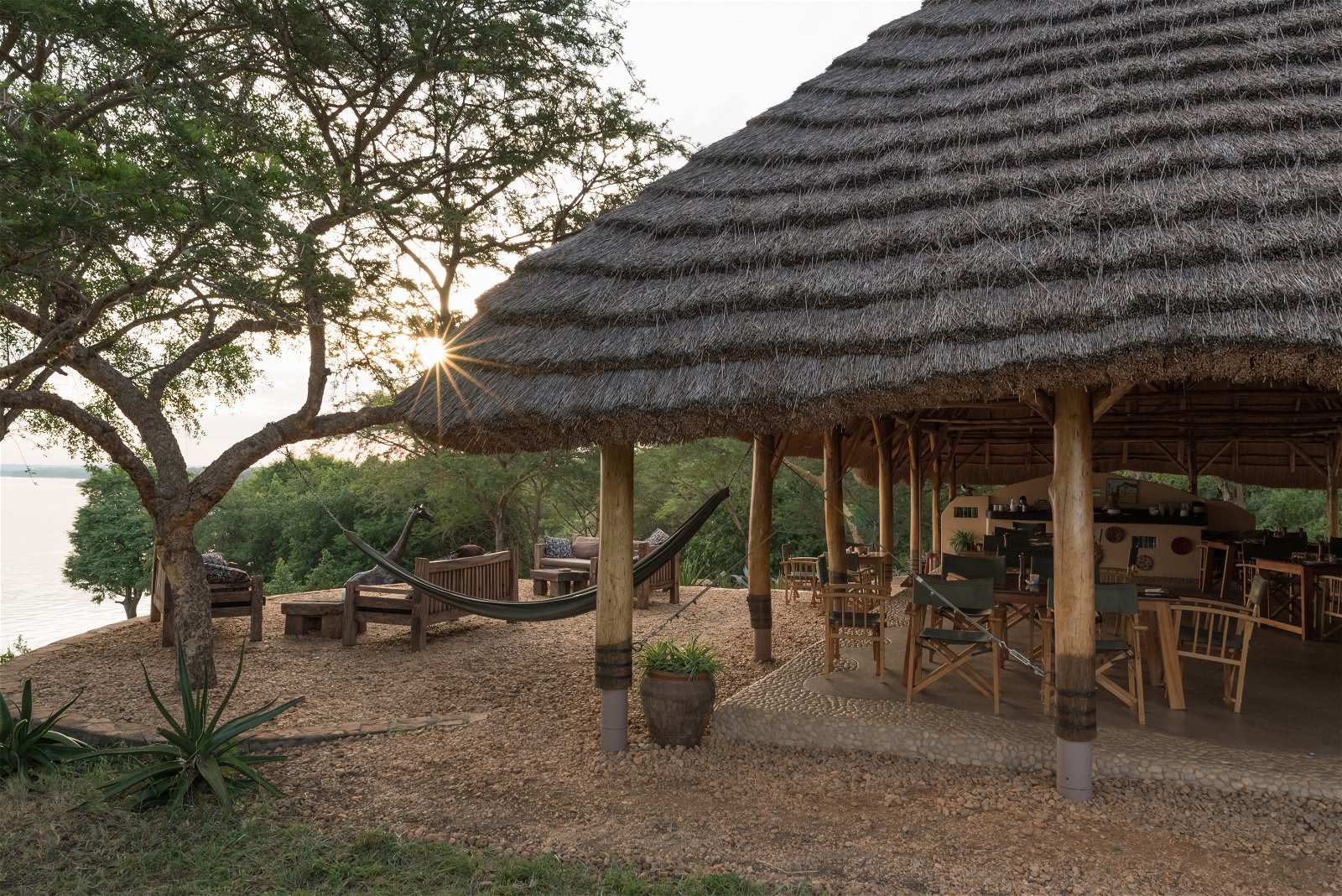 Murchison River Lodge restaurant, Murchison Falls National Park