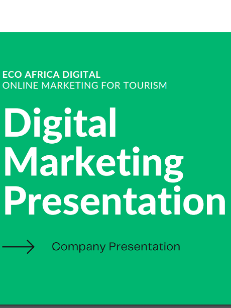 Digital Marketing Company Presentation for Tourism Marketing