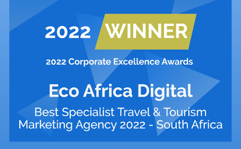 Best Specialist Travel & Tourism Marketing Agency Eco Africa Digital Winner 2022 Corporate Vision Award