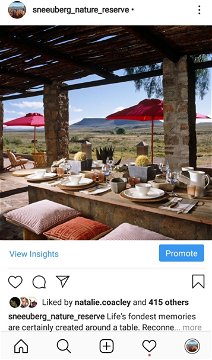 Social Media Content Creation & Management on Instagram, Eco Africa Digital creates strategic Facebook and Instagram ads as well a manages social media pages for Tourism businesses in Africa, includes Lodges, Safari Lodges, Golf Resorts & Island Getaways.