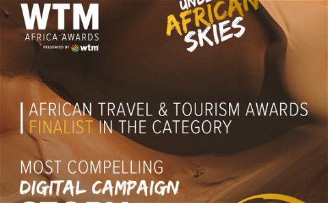 Digital marketing for tourism award for digital campaign story, finalist Eco Africa Digital