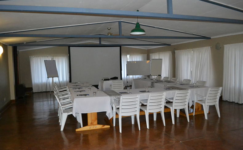 Conference Venue Setup For A Conference