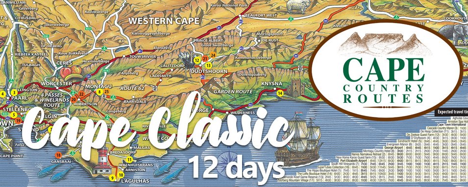 Cape Country Routes - Cape Classic 12-day Tour Package - Road Trip